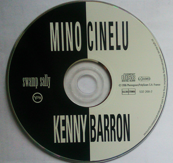 Kenny Barron, Mino Cinelu - Swamp Sally (CD, Album) (Near Mint (NM or M-)) - Image 3