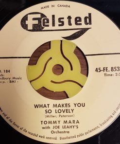 Alternative view of Tommy Mara With Joe Leahy Orchestra - Where The Blue Of The Night / What Makes You So Lovely (7", Single) (Very Good (VG))
