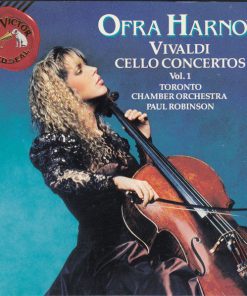 Ofra Harnoy, Antonio Vivaldi, Toronto Chamber Orchestra, Paul Evans Robinson - Vivaldi Cello Concertos Vol. 1 (CD, Album, RE) (Near Mint (NM or M-))