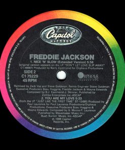 Alternative view of Freddie Jackson - Nice 'N' Slow (12") (Mint (M))