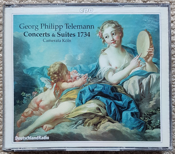 Georg Philipp Telemann, Camerata Köln - Concerts & Suites 1734 (3xCD, Album) (Near Mint (NM or M-))