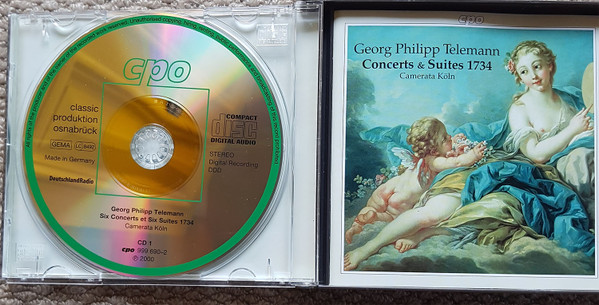 Georg Philipp Telemann, Camerata Köln - Concerts & Suites 1734 (3xCD, Album) (Near Mint (NM or M-)) - Image 4