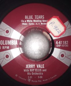 Jerry Vale - Blue Tears (On A White Wedding Gown) / With You (7", Single) (Very Good Plus (VG+))