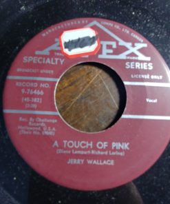Jerry Wallace - A Touch Of Pink / Off Stage (7", Single) (Very Good Plus (VG+))