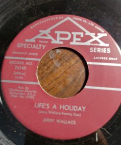 Jerry Wallace - Life's A Holiday / I Can See An Angel Walking (7", Single) (Very Good Plus (VG+))
