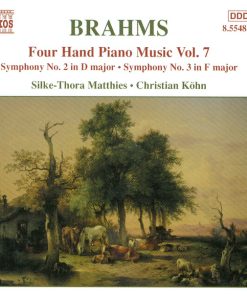 Johannes Brahms - Christian Köhn, Silke-Thora Matthies - Four Hand Piano Music Vol. 7 - Symphony No. 2 & 3 (CD, Album) (Near Mint (NM or M-))