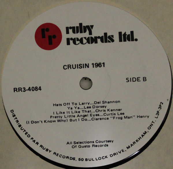 Various - Cruisin' 1961 (LP, Comp) (Mint (M)) - Image 4