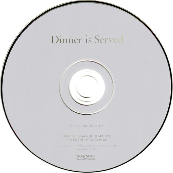 Various - Willams-Sonoma Dinner Is Served (CD, Comp) (Near Mint (NM or M-)) - Image 3