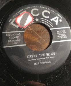 Dick Williams (4) - Cryin' The Blues / Every Little Once In A While (7", Single) (Very Good Plus (VG+))