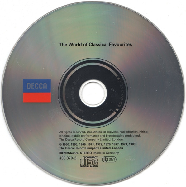Various - The World Of Classical Favourites (CD, Comp) (Near Mint (NM or M-)) - Image 4