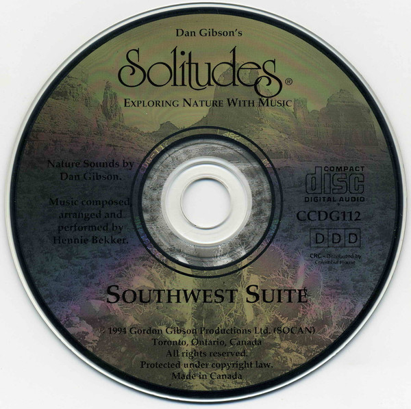 Dan Gibson - Southwest Suite (CD, Album, Club) (Near Mint (NM or M-)) - Image 4