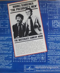 Alternative view of Burns & Schreiber - The Watergate Comedy Hour (LP, Album, RE) (Mint (M))