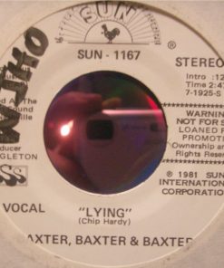 Baxter, Baxter & Baxter - Lying (7", Promo) (Very Good Plus (VG+))