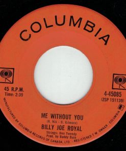Billy Joe Royal - Me Without You / Mama's Song (7", Single) (Near Mint (NM or M-))