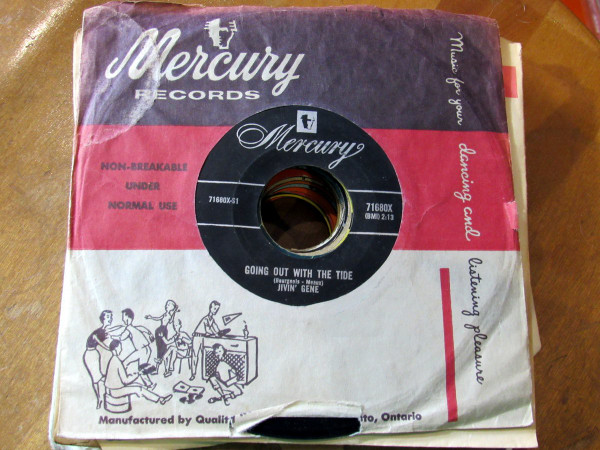 Jivin' Gene - Going Out With The Tide / Release Me (7", Single) (Very Good Plus (VG+))