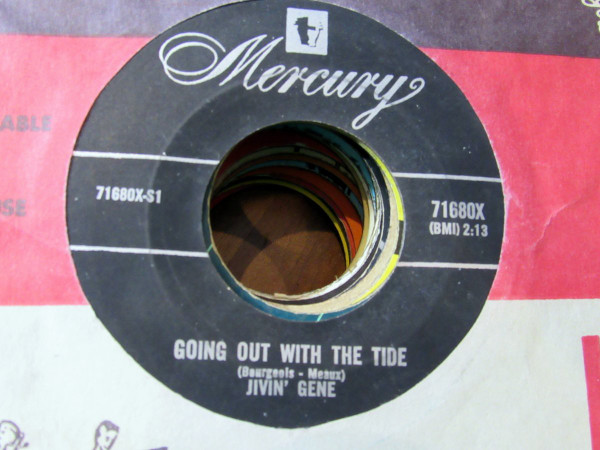 Jivin' Gene - Going Out With The Tide / Release Me (7", Single) (Very Good Plus (VG+)) - Image 2