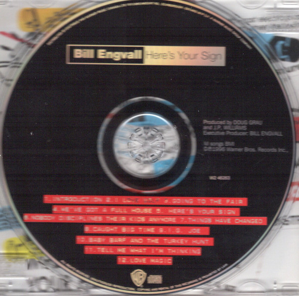 Bill Engvall - Here's Your Sign (CD, Album, Club) (Near Mint (NM or M-)) - Image 3