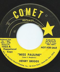Henry Briggs - Miss Pauline / Love On The Run (7", Promo) (Very Good Plus (VG+))