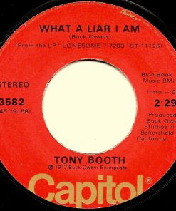 Tony Booth - What A Liar I Am / Loving You (7", Jac) (Very Good (VG))