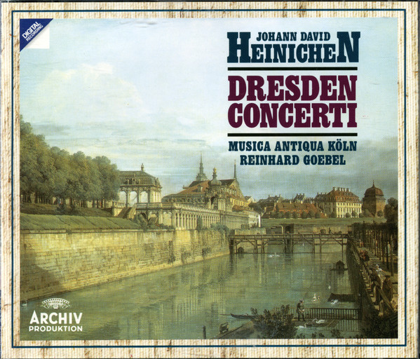 Johann David Heinichen – Musica Antiqua Köln, Reinhard Goebel - Dresden Concerti (2xCD, Album) (Near Mint (NM or M-))