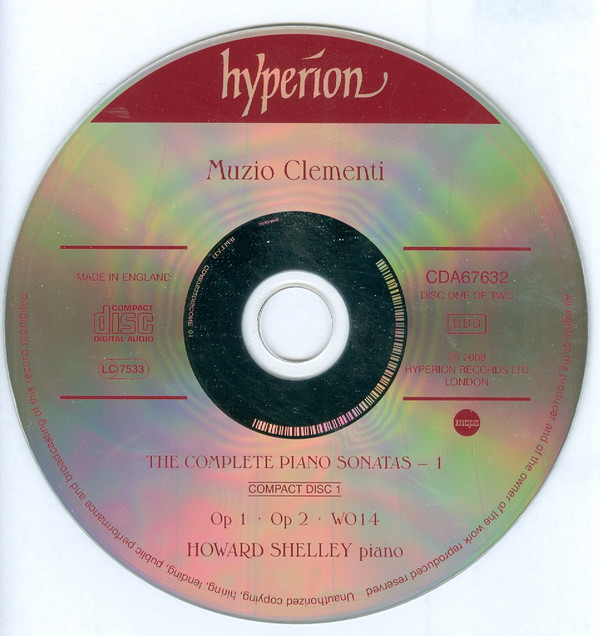 Muzio Clementi, Howard Shelley - The Complete Piano Sonatas, Vol. 1 (2xCD, Album) (Near Mint (NM or M-)) - Image 3