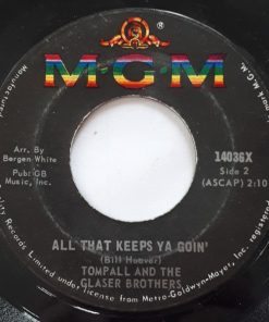 Alternative view of Tompall Glaser & The Glaser Brothers - California Girl (And The Tennessee Square) (7", Single) (Near Mint (NM or M-))