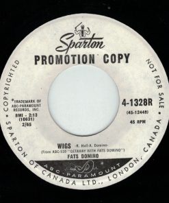 Fats Domino - Wigs / Why Don't You Do Right (7", Single, Promo) (Very Good Plus (VG+))