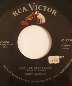Eddy Arnold - A Little Heartache (7", Single) (Good Plus (G+))