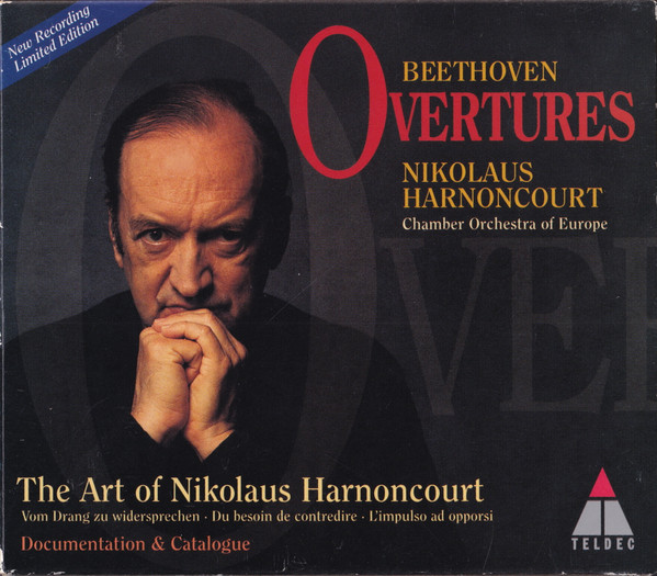 Beethoven*, Nikolaus Harnoncourt, Chamber Orchestra Of Europe* - Overtures (CD, Ltd) (Near Mint (NM or M-))