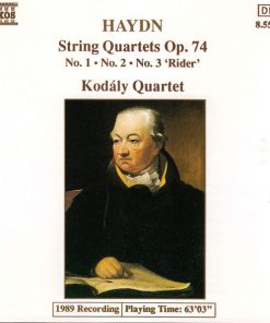 Joseph Haydn, Kodály Quartet - String Quartets Op. 74 (No. 1 • No. 2 • No. 3 'Rider') (CD, Album) (Near Mint (NM or M-))