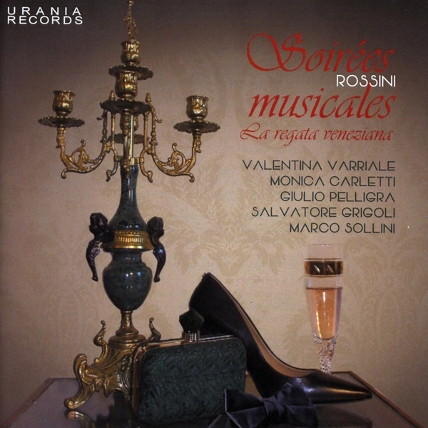 Gioacchino Rossini, Valentina Varriale, Monica Carletti, Giulio Pelligra, Salvatore Grigoli, Marco Sollini - Soirées Musicales & Other Works (CD, Album) (Near Mint (NM or M-))