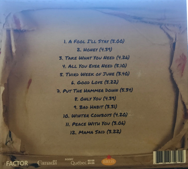 Justin Saladino Band - A Fool's Heart (CD, Album) (Mint (M)) - Image 2