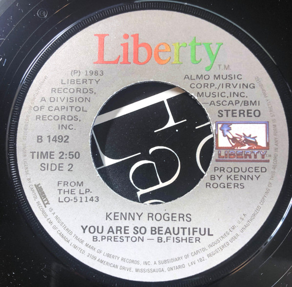 Kenny Rogers & Sheena Easton - We've Got Tonight (7", Single) (Near Mint (NM or M-)) - Image 2