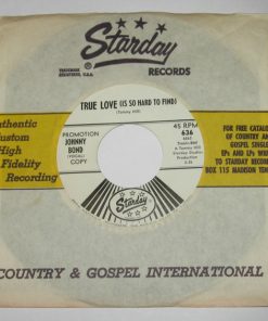Alternative view of Johnny Bond - Cimarron / True Love (Is So Hard To Find) (7", Promo) (Good Plus (G+))