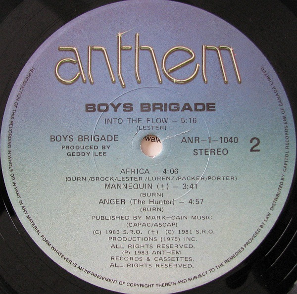 Boys Brigade - Boys Brigade (LP, Album) (Mint (M)) - Image 4