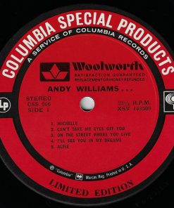 Andy Williams - Andy & Company (LP, Comp, Ltd, Ter) (Mint (M)) - Image 3