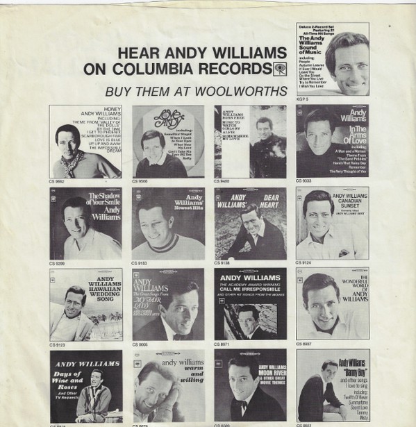 Andy Williams - Andy & Company (LP, Comp, Ltd, Ter) (Mint (M)) - Image 5