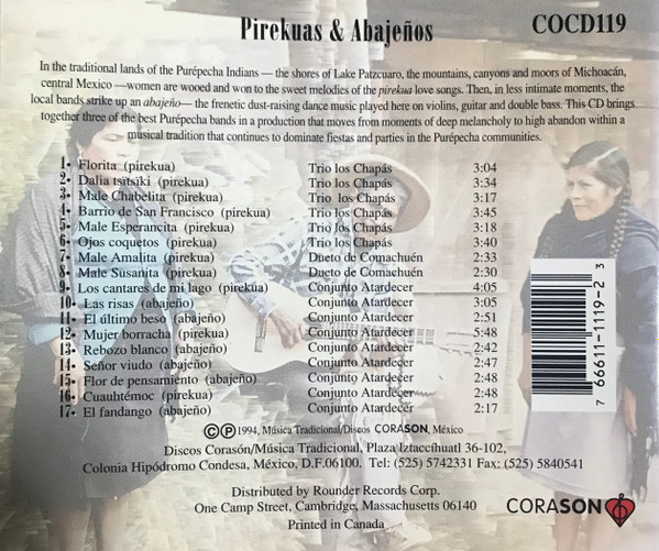 Various - Pure Purepecha - Pirekuas & Abajeños (CD, Comp) (Near Mint (NM or M-)) - Image 2