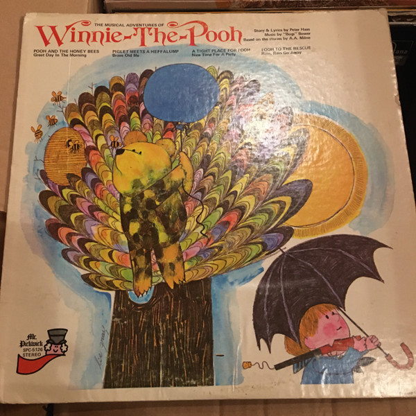 Bugs Bower & Peter Haas (3) - The Musical Adventures Of Winnie The Pooh (LP) (Mint (M))