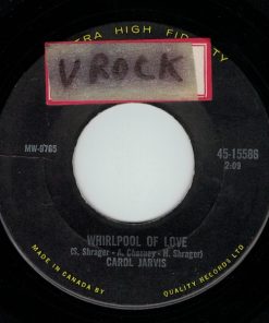 Alternative view of Carol Jarvis (2) - Rebel (7", Single) (Very Good (VG))