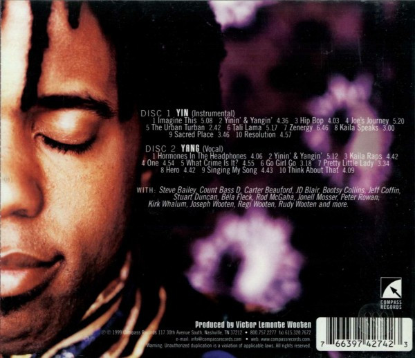 Victor Wooten - Yin-Yang (2xCD, Album) (Near Mint (NM or M-)) - Image 2