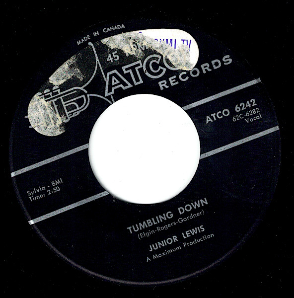 Junior Lewis (4) - Please Send Me Someone To Love (7", Single) (Very Good Plus (VG+)) - Image 2