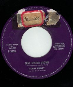 Alternative view of Ferlin Husky & His Hush Puppies - I'll Be Here For A Lifetime / Dear Mister Brown (7", Single) (Near Mint (NM or M-))