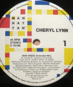 Cheryl Lynn - New Dress (12", Maxi) (Mint (M)) - Image 3