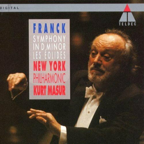César Franck : New York Philharmonic, Kurt Masur - Symphony In D Minor / Les Éolides (CD, Album) (Near Mint (NM or M-))