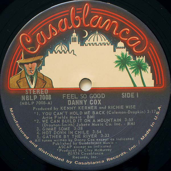 Danny Cox - Feel So Good (LP, Album) (Mint (M)) - Image 3
