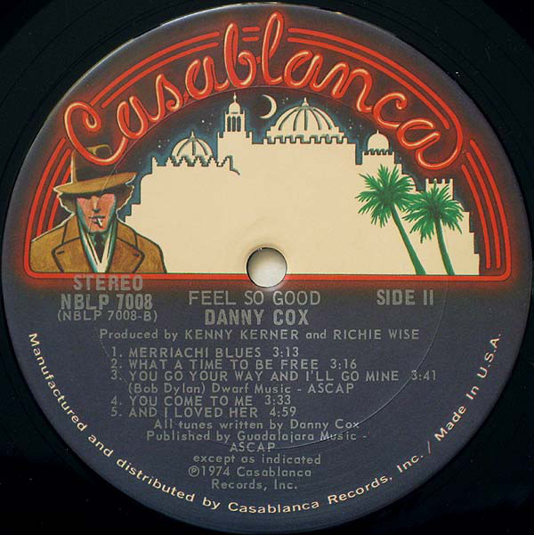 Danny Cox - Feel So Good (LP, Album) (Mint (M)) - Image 4