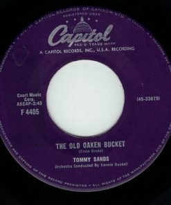 Alternative view of Tommy Sands - These Are The Things You Are / The Old Oaken Bucket (7", Single) (Very Good (VG))