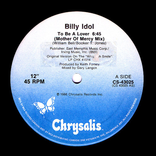 Billy Idol - To Be A Lover (12") (Mint (M)) - Image 3