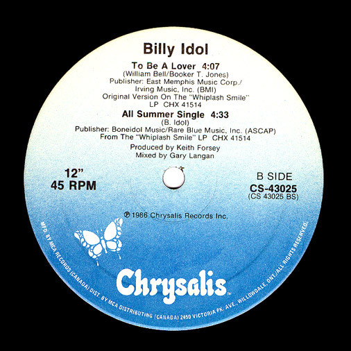 Billy Idol - To Be A Lover (12") (Mint (M)) - Image 4
